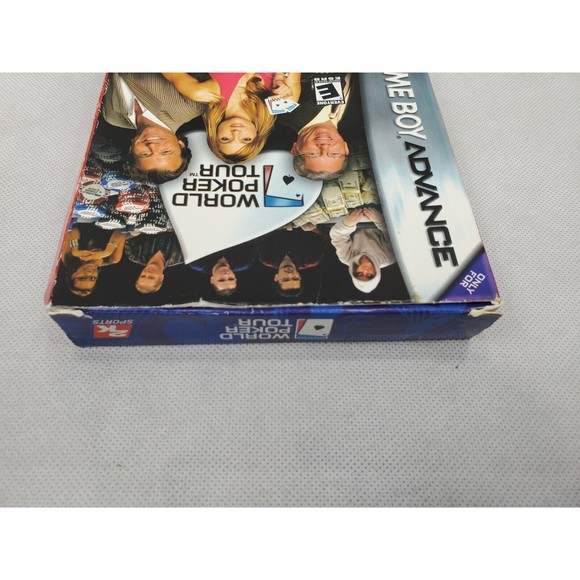 Ninteneo Game Boy Advance World Poker Tour Video Game 2005 Complete - Picture 6 of 6